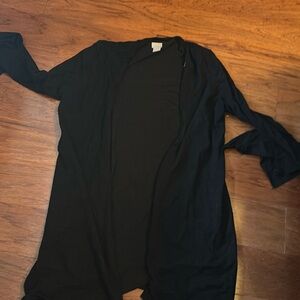 Chicos open cardigan with flutter sleeves